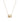 Zodiac jungfrun Halsketten (Gold) 45 cm