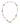Zodiac Water Pisces Halsketten (Gold)