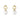 MAGIC Ohrring Gold PEARL Diamant 0.04 CT