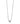 LILLY 4 mm Halsketten Stahl/Kristall