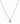 VICTORIA Long Halsketten Stahl/Rosa