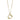 CAROLIN Long Halsketten Gold/Gold