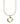 CAROLIN Halsketten Gold/Gold