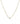 IDA 3 mm Halsketten Gold