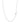 CROSS Plain Necklace Steel