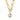 LISANNA Gold CRYSTAL Halsketten