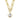 LISANNA Gold CRYSTAL Halsketten