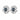 AUDE Silber ROYAL BLUE / CRYSTAL Ohrring