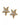 GEMINI SG GREY Earrings Gold