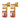 TETI SG LIGHT ROSE / PEACH Earrings Gold