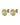 CARNEA SG LIGHT GREEN / CRYSTAL Earrings