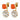 FLOSS SG CORAL / CRYSTAL Earrings Gold