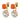 FLOSS SG CORAL / CRYSTAL Earrings Gold