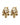 DRAGO SG GOLDEN EARRINGS GOLD