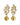 BALETE SG GOLDEN EARRINGS GOLD