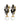 BALETE SG BLACK_WHITE PEARL EARRINGS GOLD