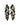 BANYAN SG BLACK EARRINGS GOLD