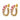 KOLOS SG ROSE Earrings Gold