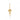 Paloma Single Ohrring Gold