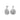 PALMA Earrings Silver