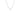 Diamond Sky drop Halsketten Silber