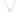 Love Vibe drop Necklace Silver