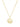 Peace Large Halsketten (Gold) 42 cm