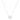 Heart Large Halsketten (Silber) 42 cm
