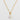 Treasure Single Pearl Halsketten Gold