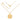 L'amour chunky chain Halsketten Gold