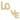 Love stickers Ohrringe Gold