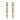 Sardinien Lungo Earrings Gold