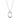 CAPRI DUE Halsketten weiße Zirkoner (Silber) 45-60 cm