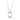 CAPRI DUE Halsketten weiße Zirkoner (Silber) 45-60 cm