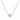 Crown & Stars Halsband 1.0 ct Diamant Vitguld