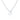 Petite papillion  Necklace Silver