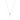 Ellipse mini pearl Necklace Silver