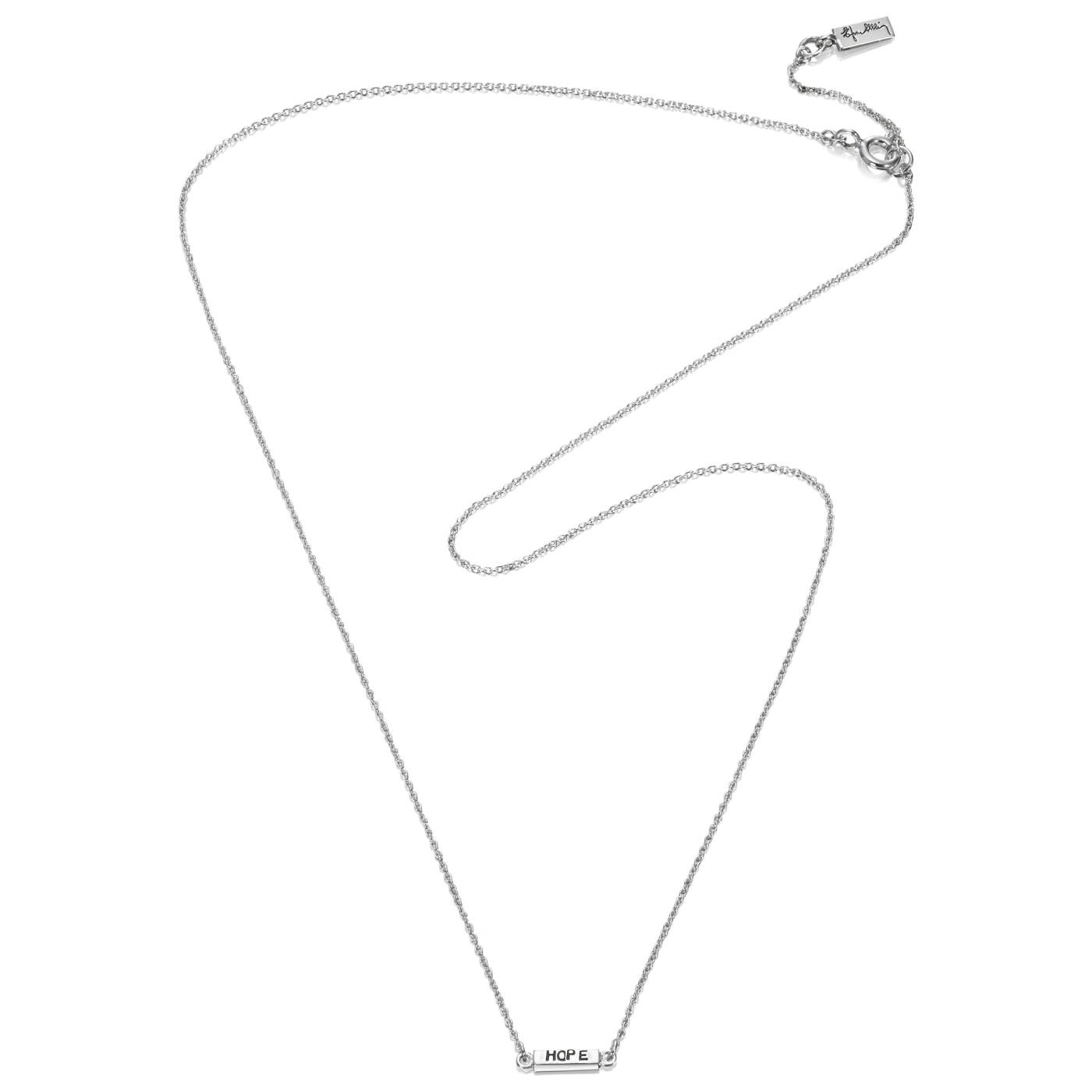 Mini Me Hope Halskæde Sølv 42-45 cm