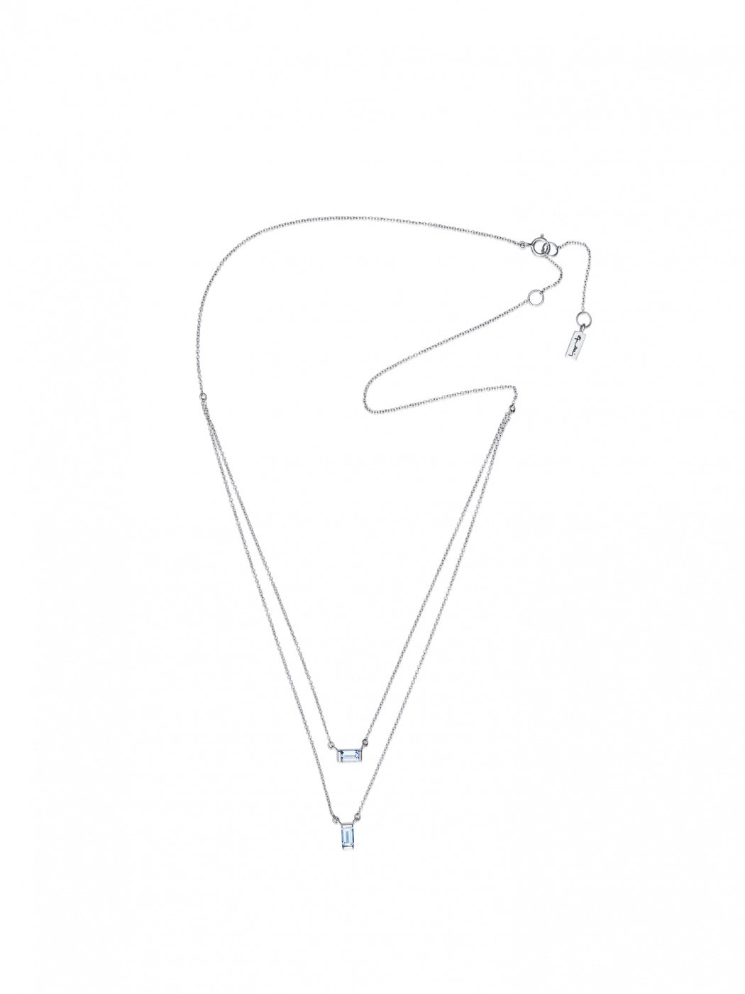 A Macaron Dream Stud Halskæde Sølv 40-45 cm