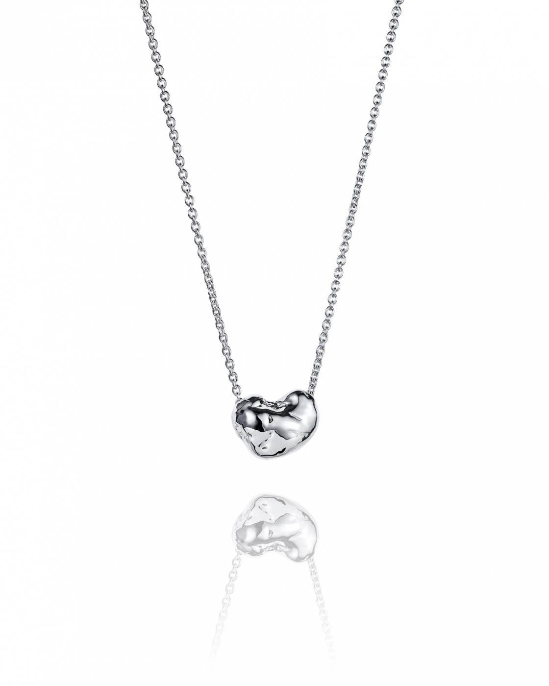 Cashew Necklace Sølv