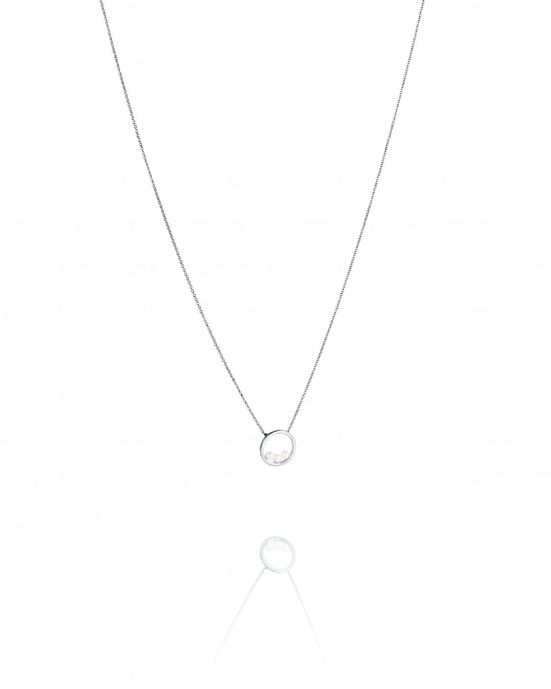 Little roller coaster Necklace Silver