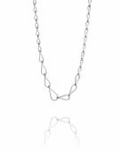 Hooked On A Feeling Necklace Silver Hooked On A Feeling Necklace Silver