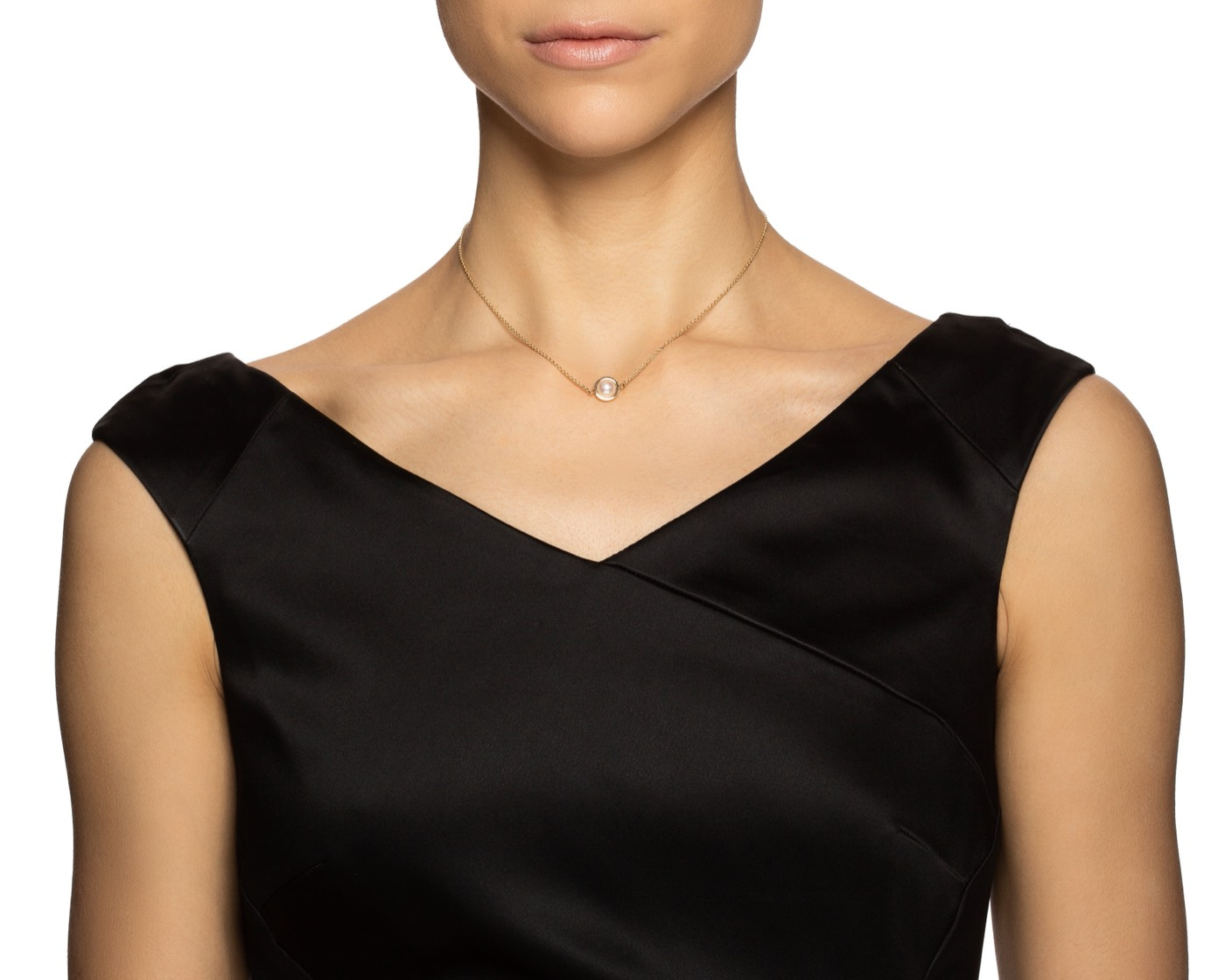 Day Pearl & Stars Halskæde Guld