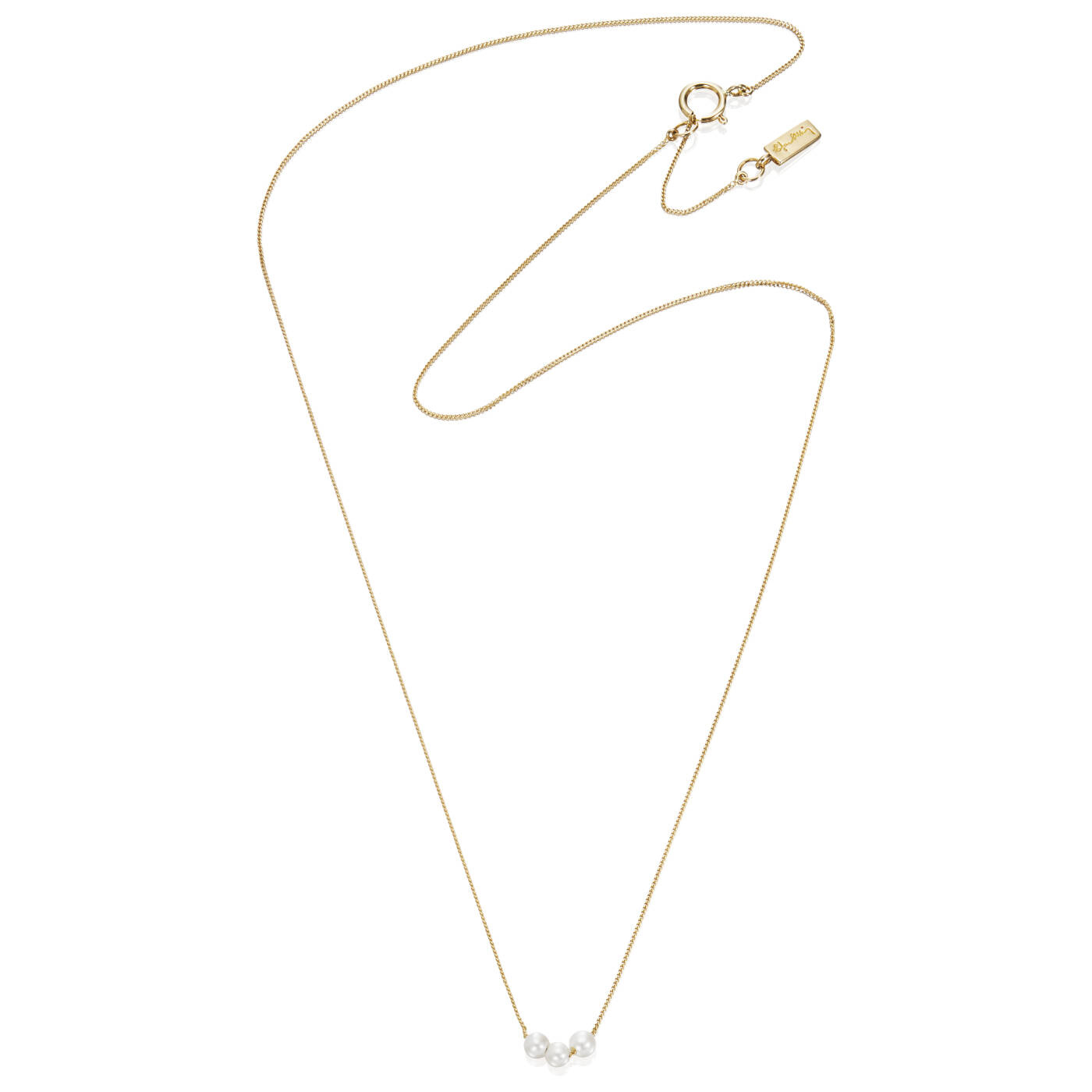 My Little Pearl Halskæde Guld 42-45 cm