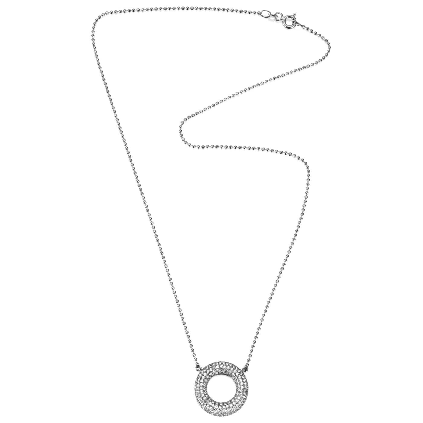 Million Stars Halskæde Hvidguld