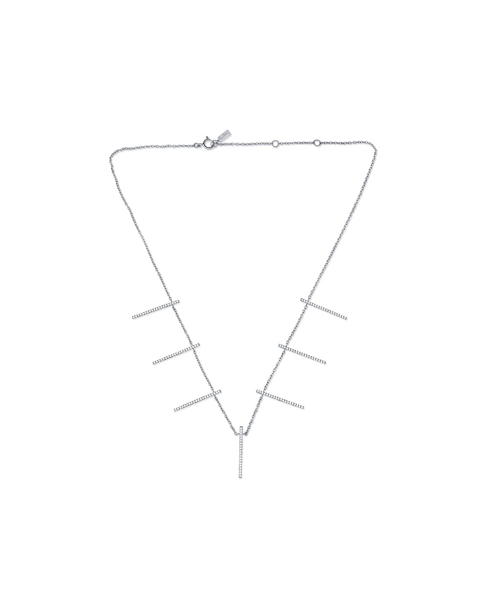 Starline & Stars Collier/Halskæde Hvidguld 40-45 cm