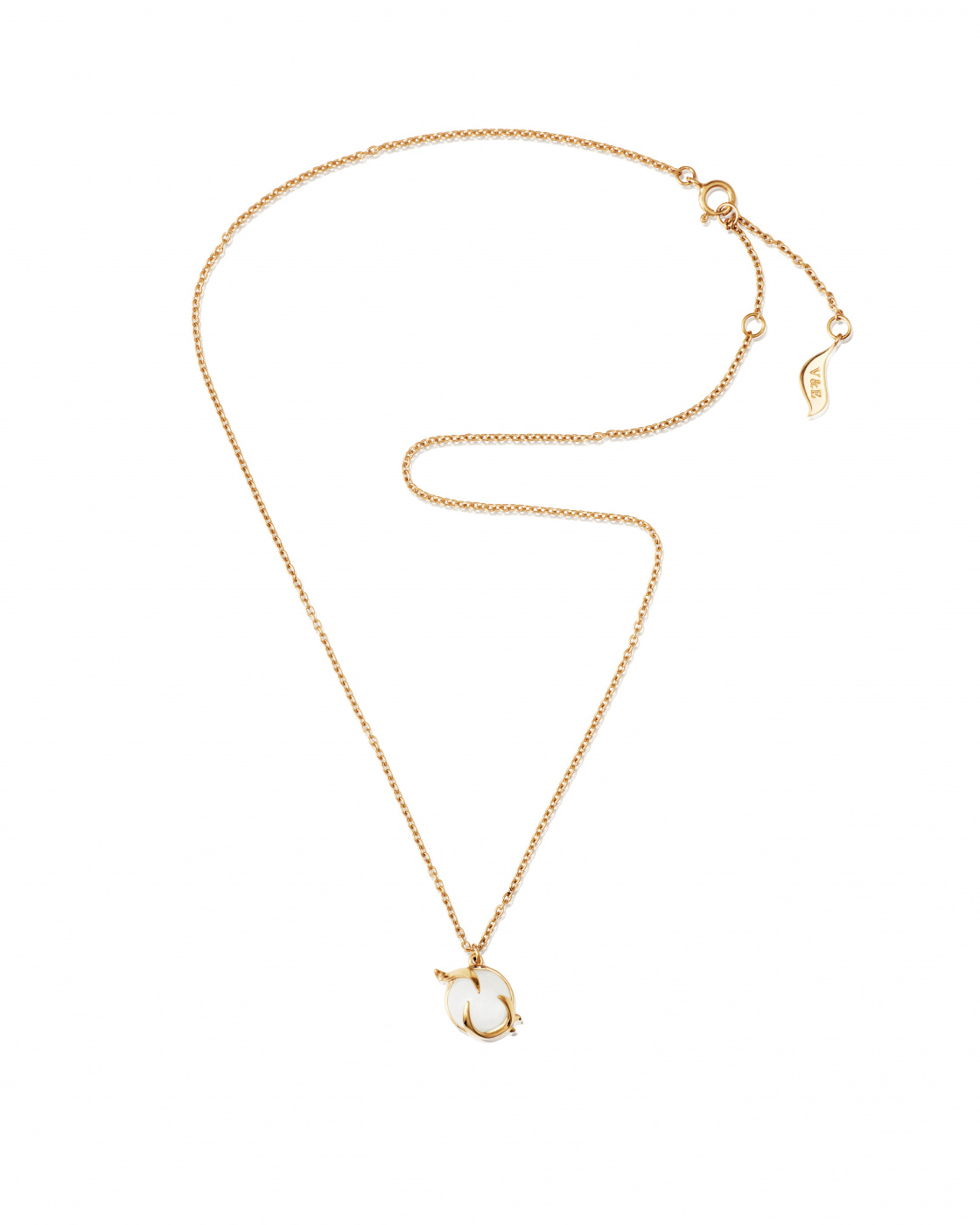 Frö Necklace Goldplated Silver