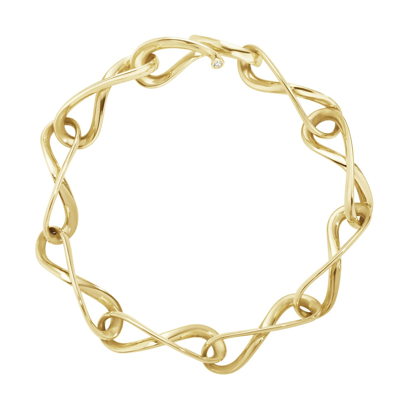 INFINITY Armbånd Guld Diamant 0.03 ct