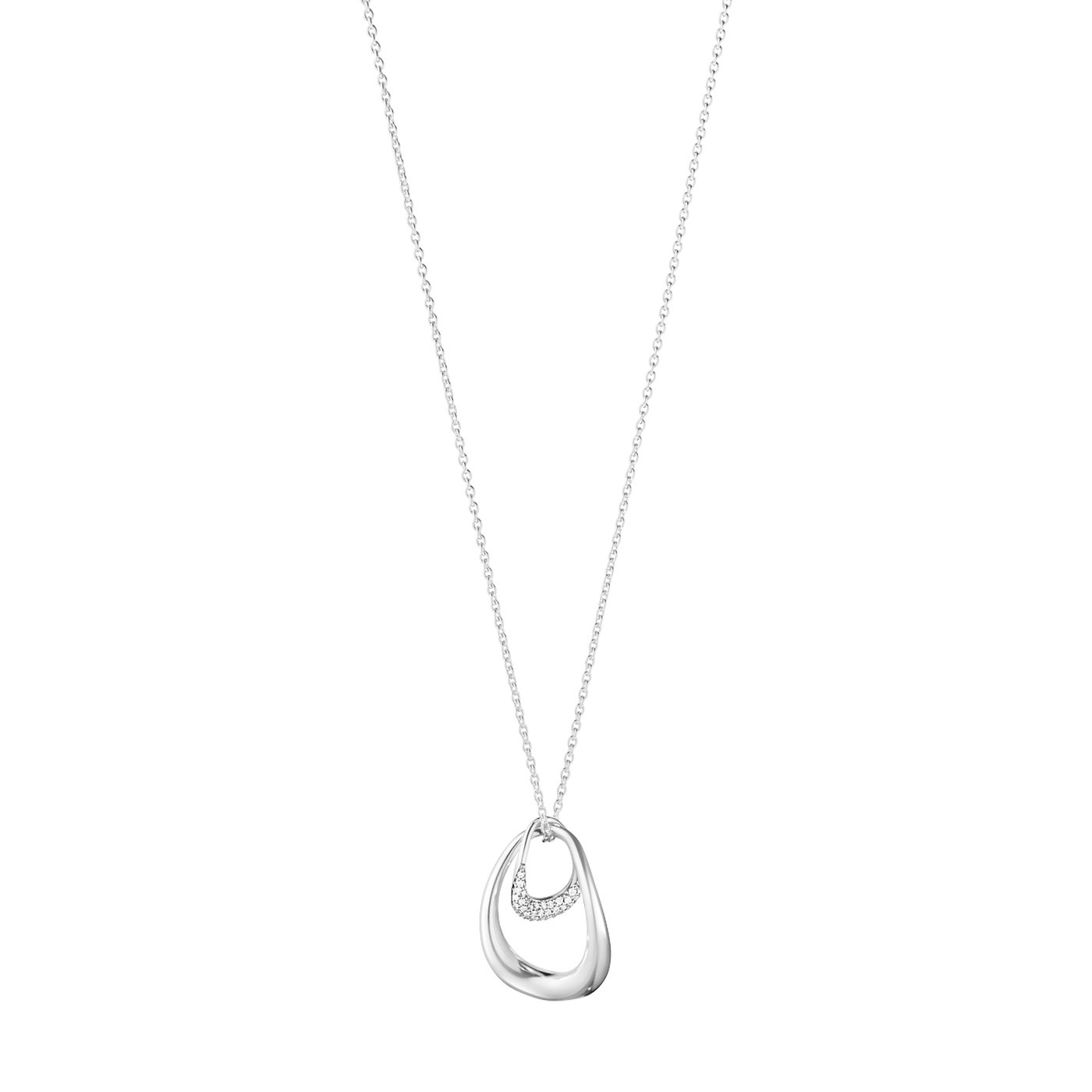OFFSPRING Vedhæng Sølv Diamant PAVE 0.08 CT