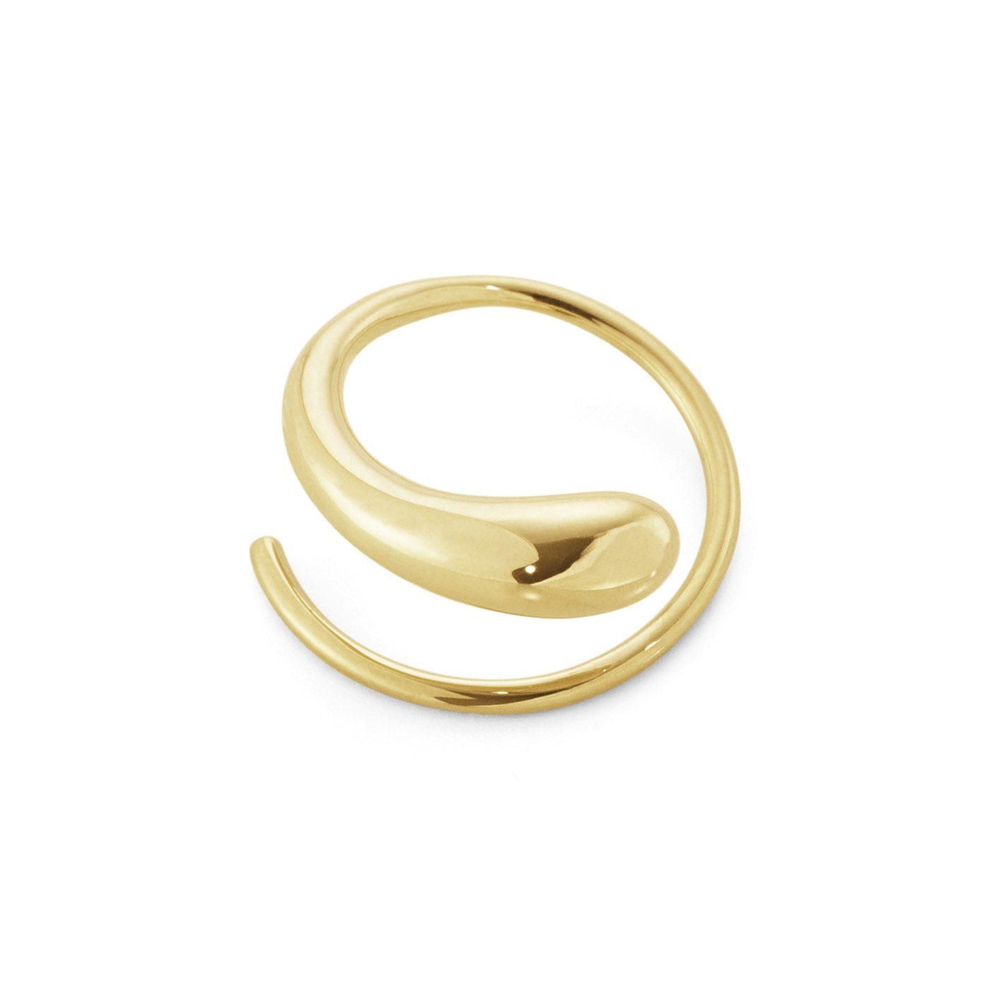 MERCY SWIRL Ørering Guld